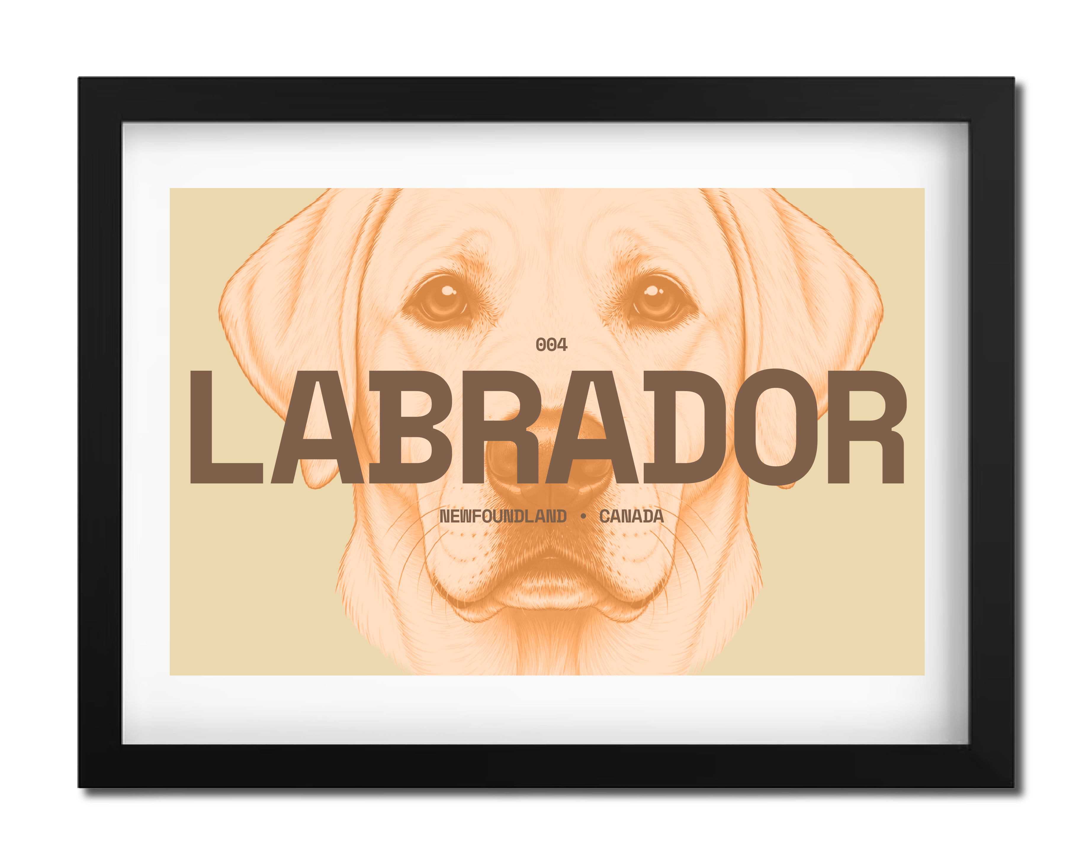 Labrador Dog Poster