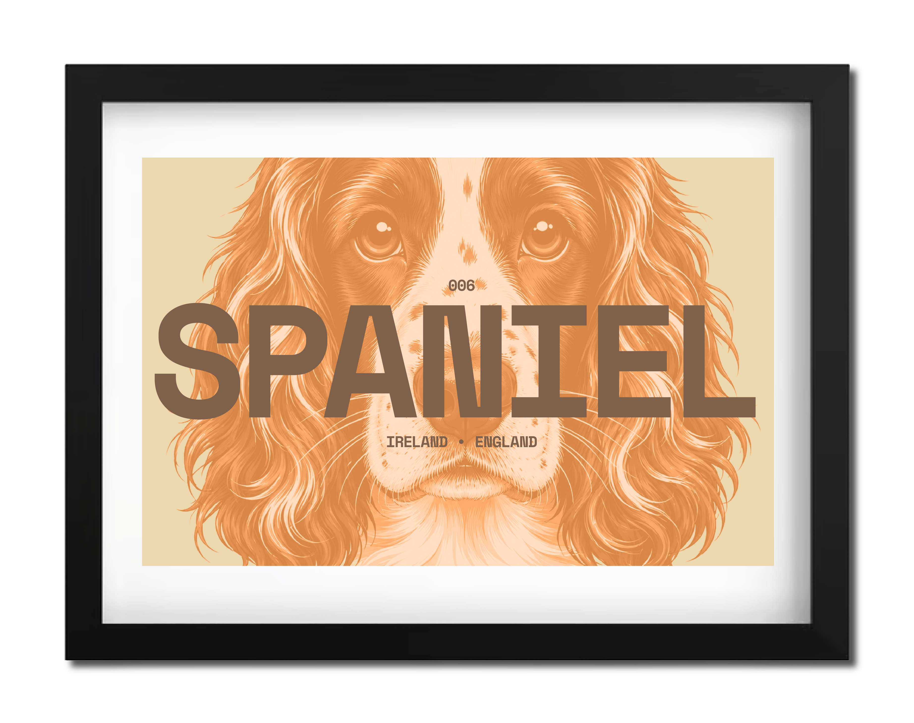 Spaniel Dog Poster