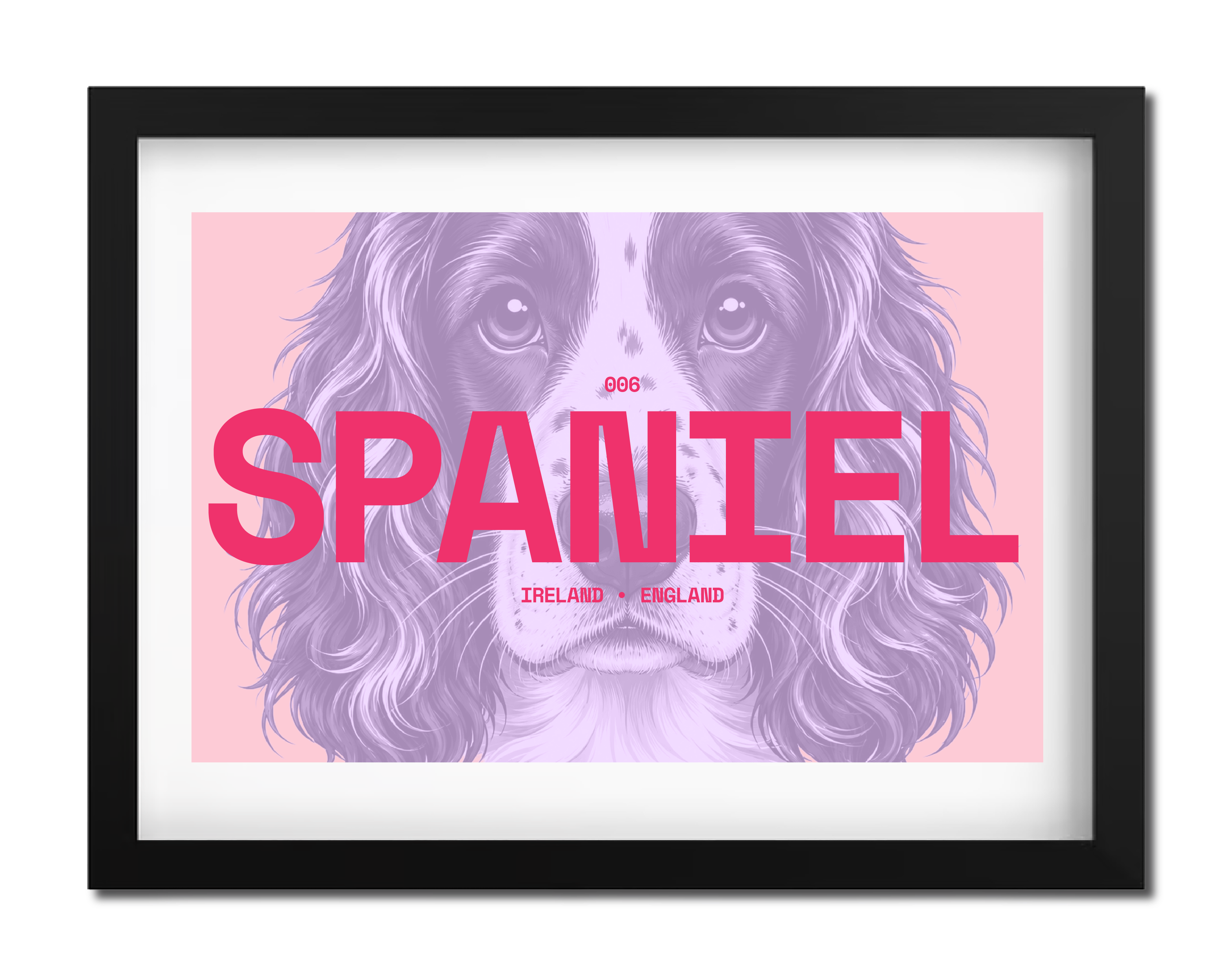 Spaniel Dog Poster