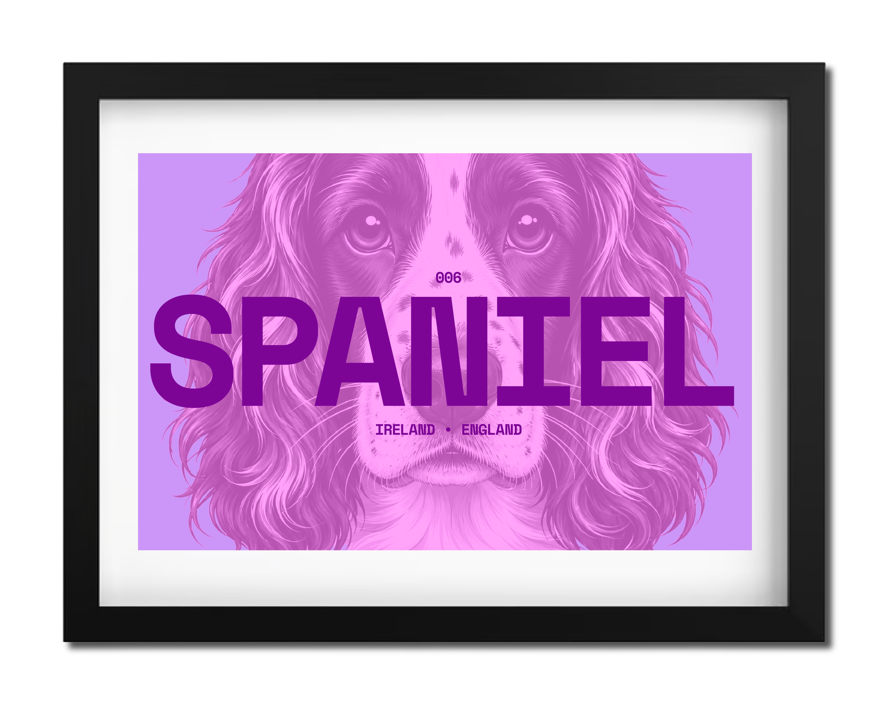 Spaniel Dog Poster