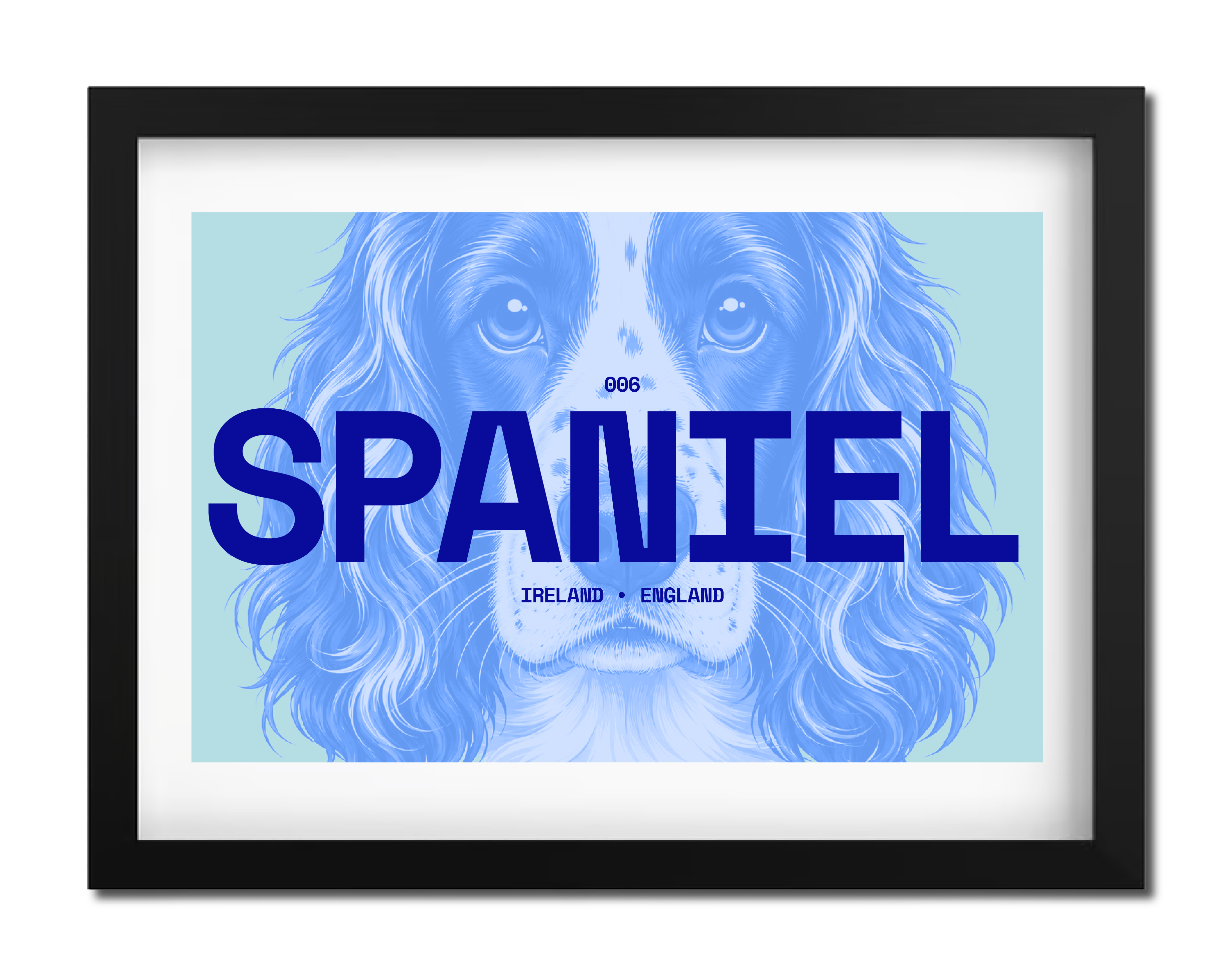 Spaniel Dog Poster