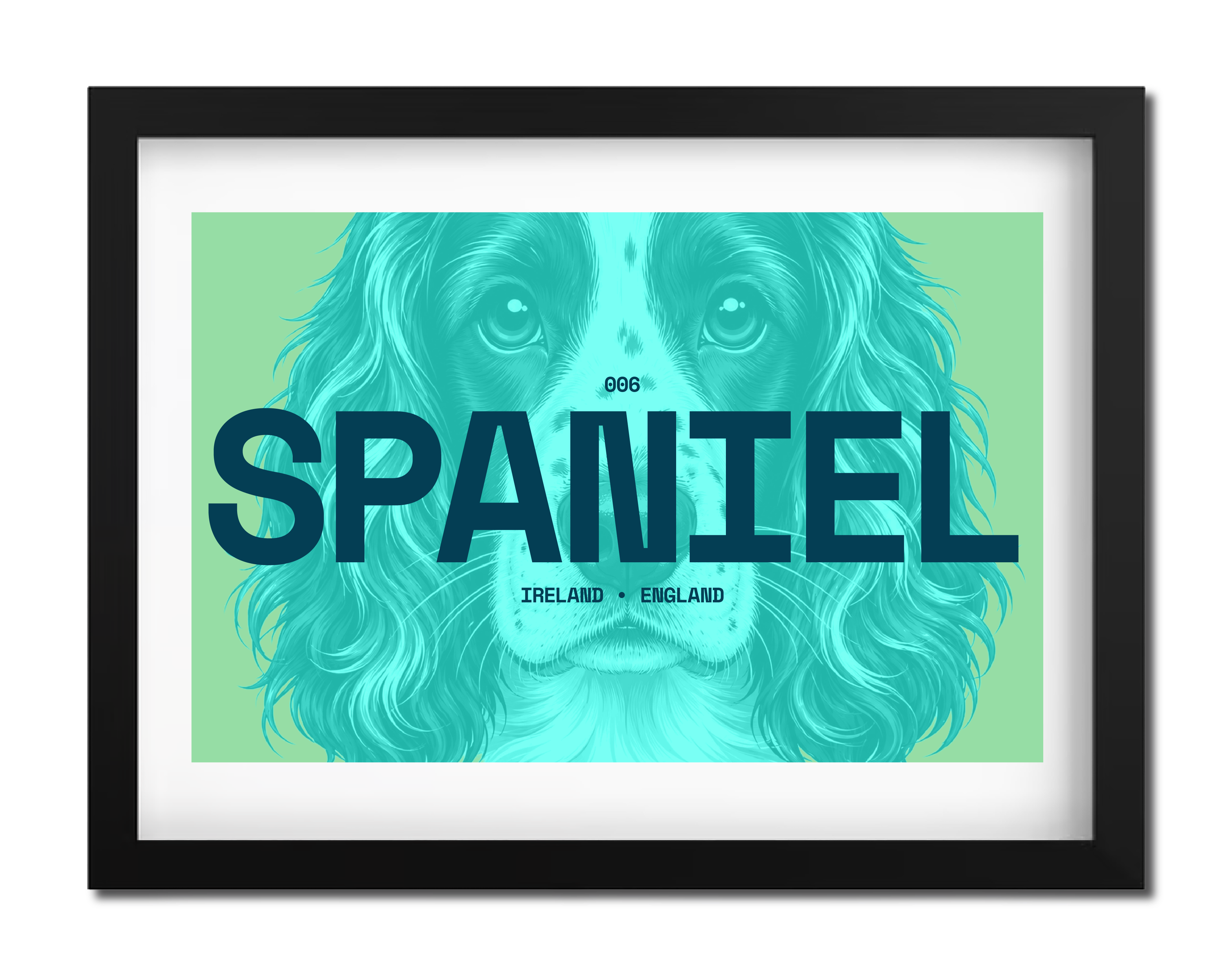 Spaniel Dog Poster