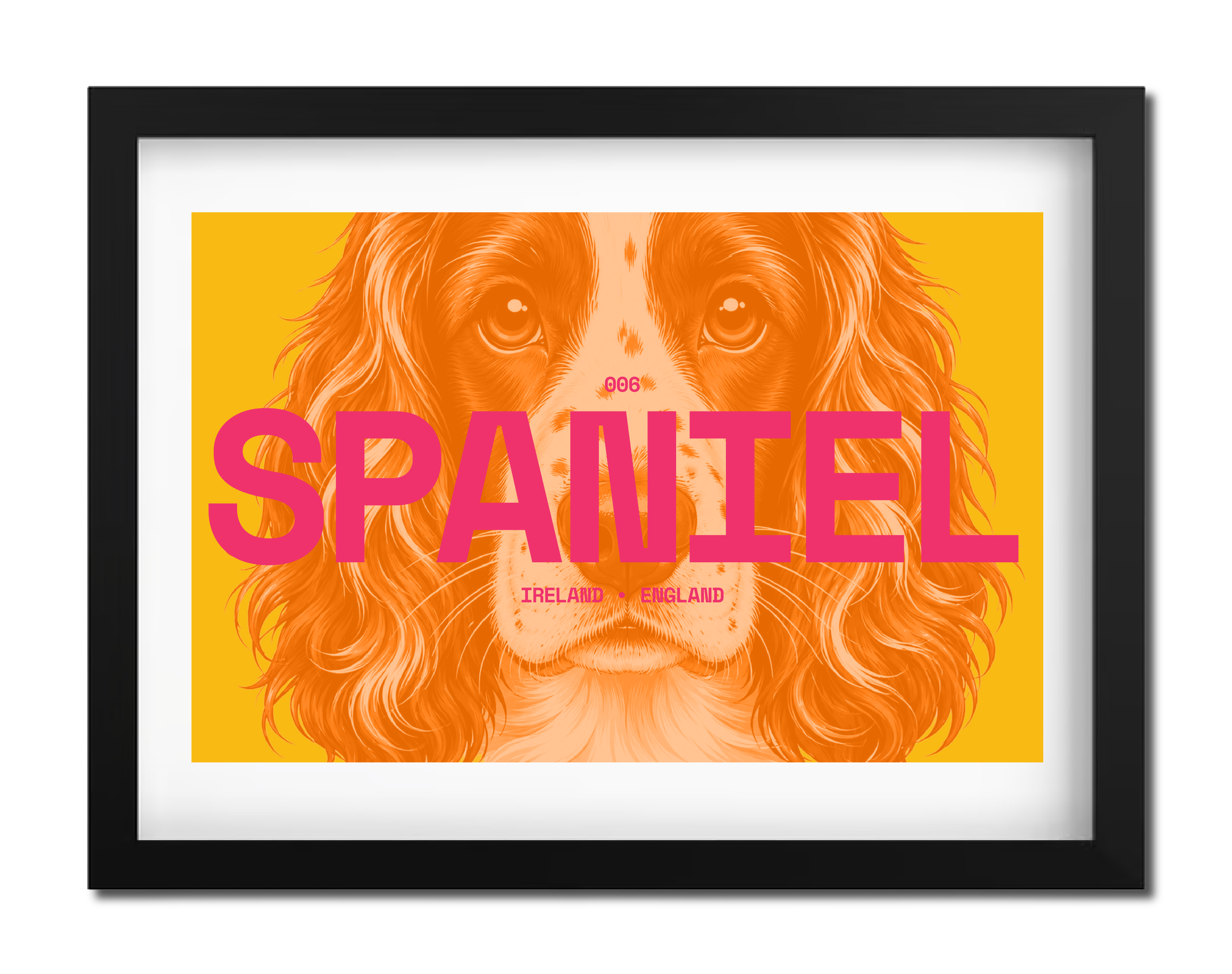Spaniel Dog Poster