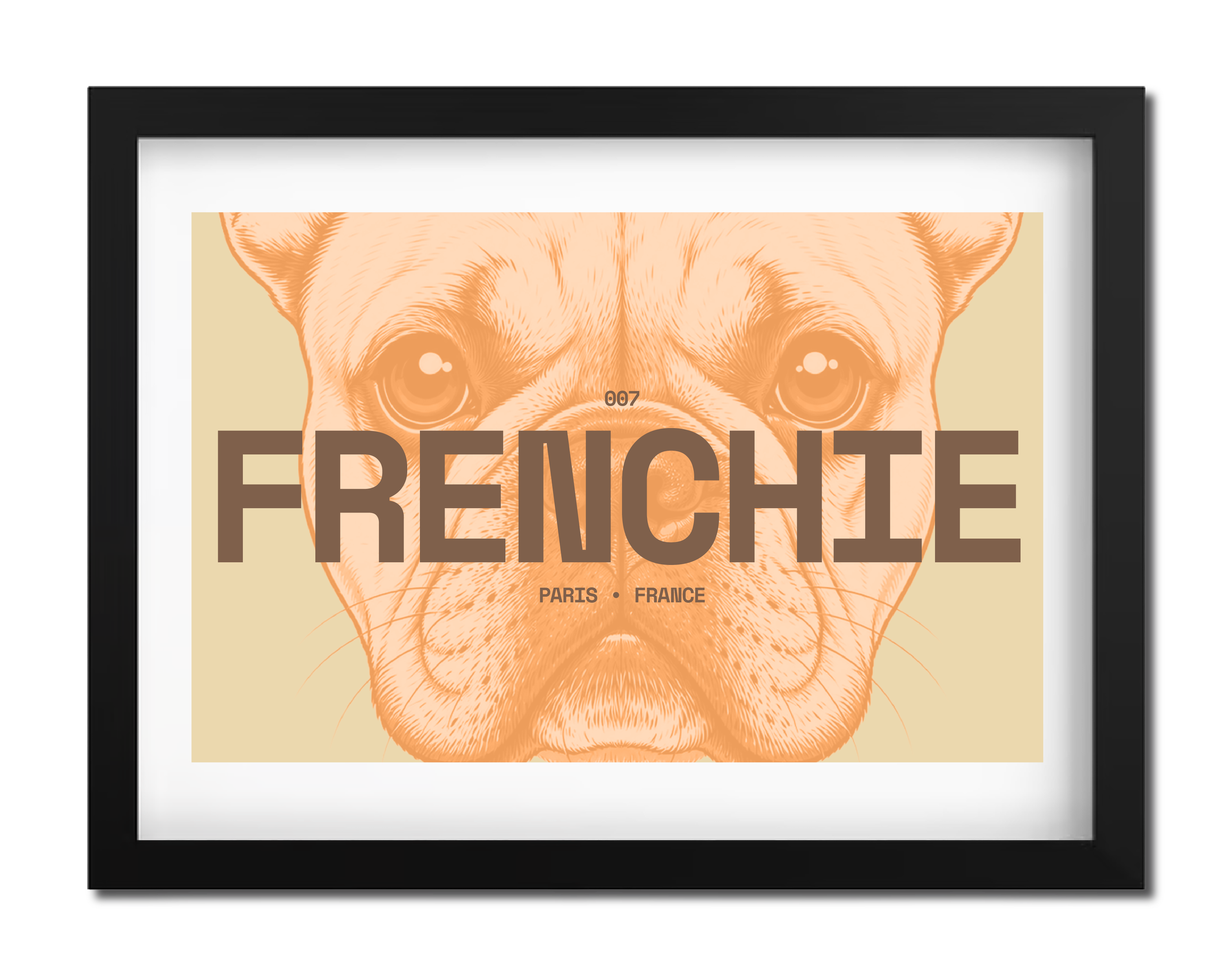 Frenchie Dog Poster