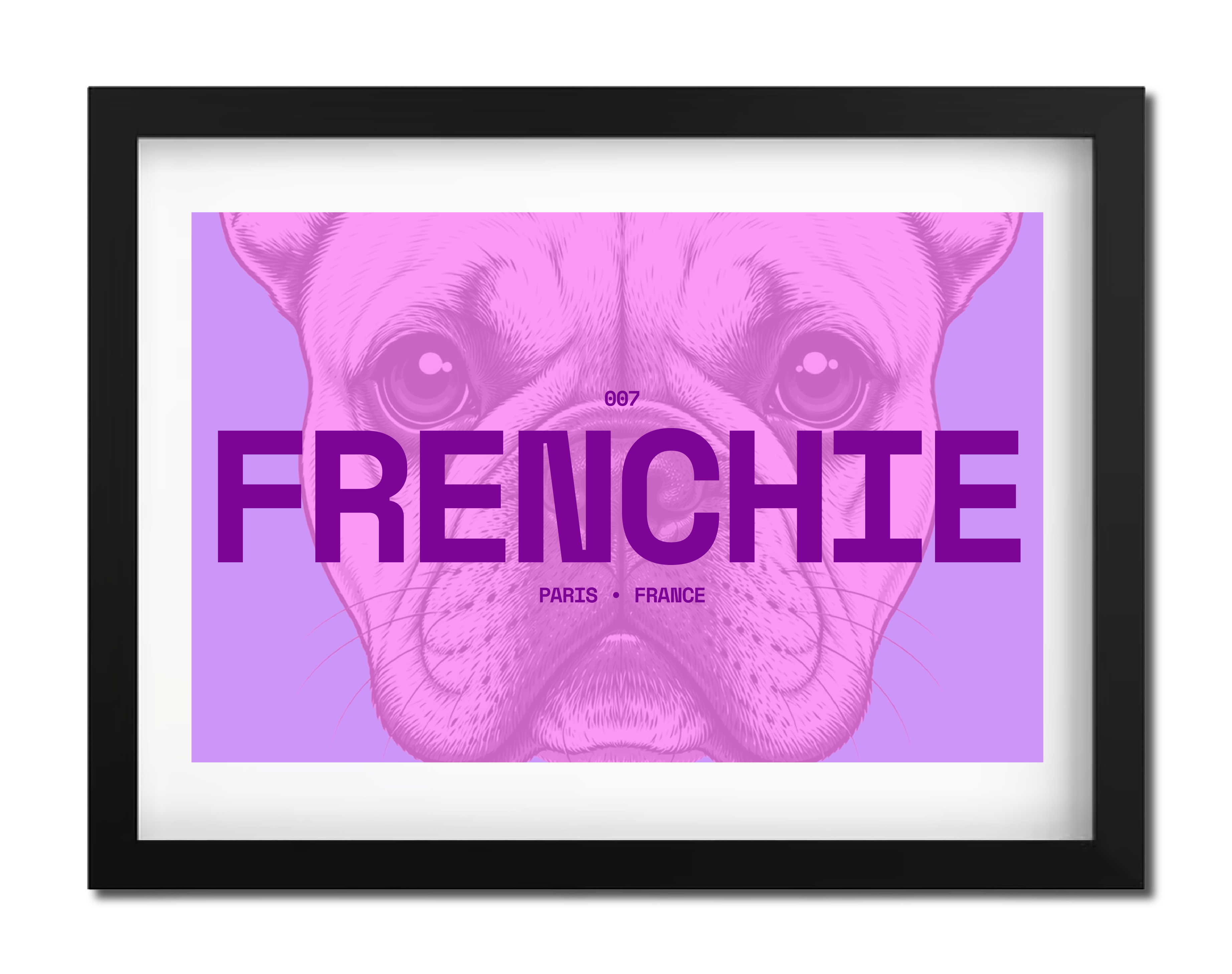 Frenchie Dog Poster