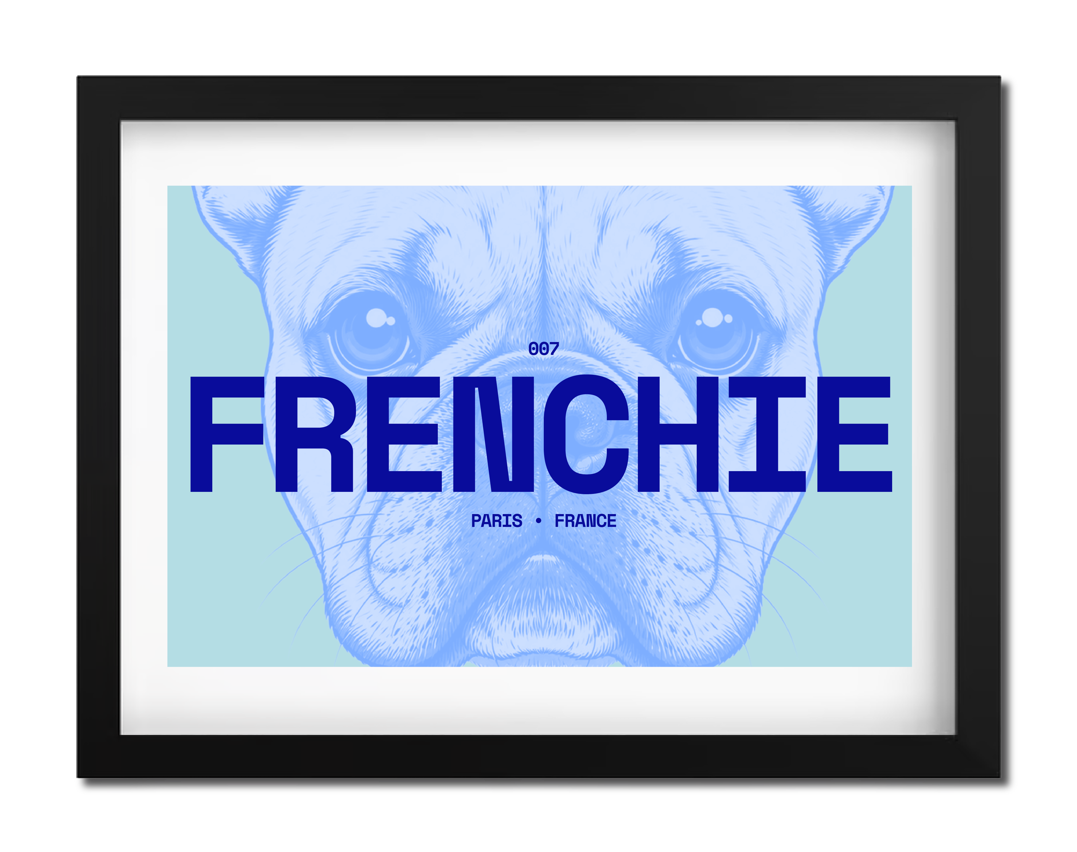 Frenchie Dog Poster