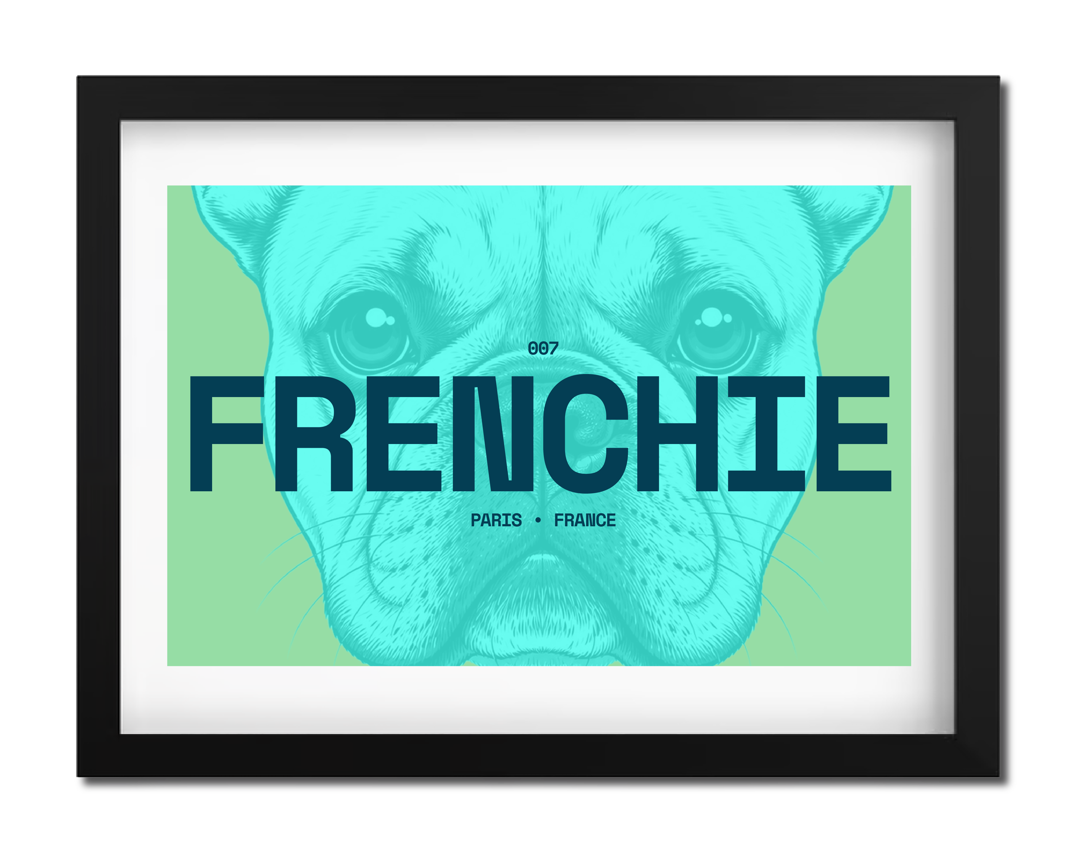 Frenchie Dog Poster