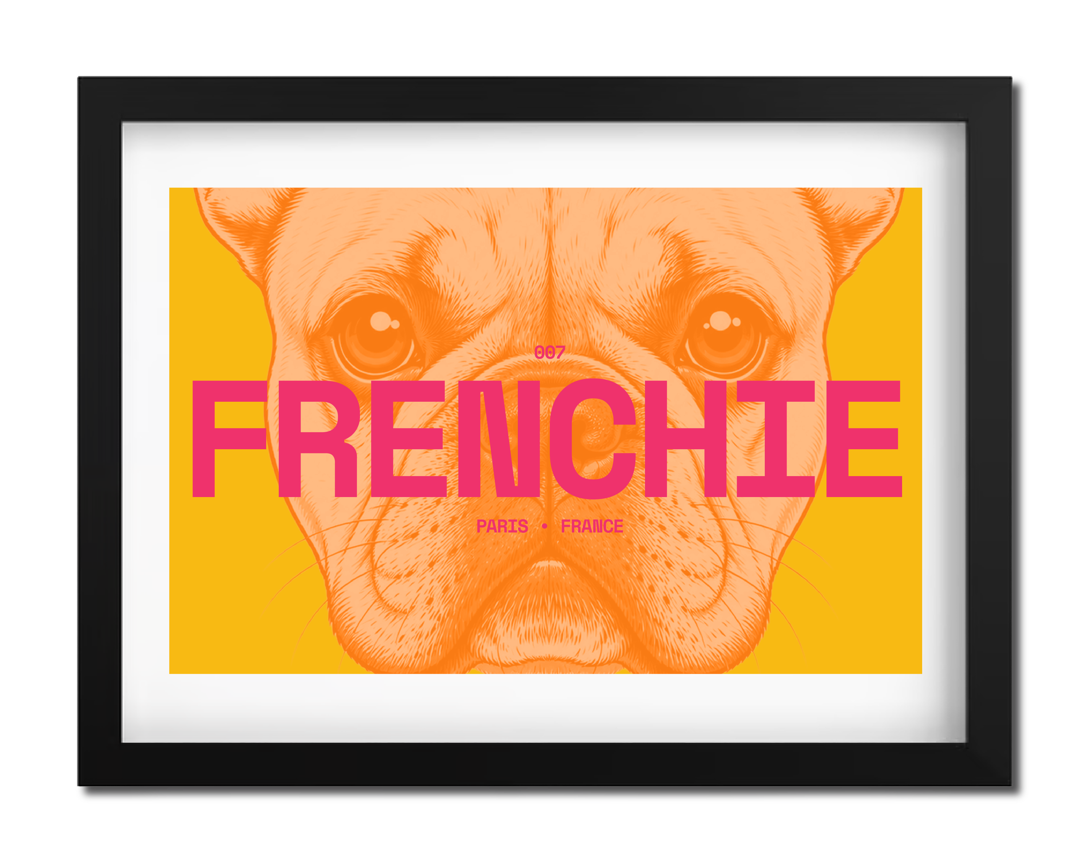 Frenchie Dog Poster