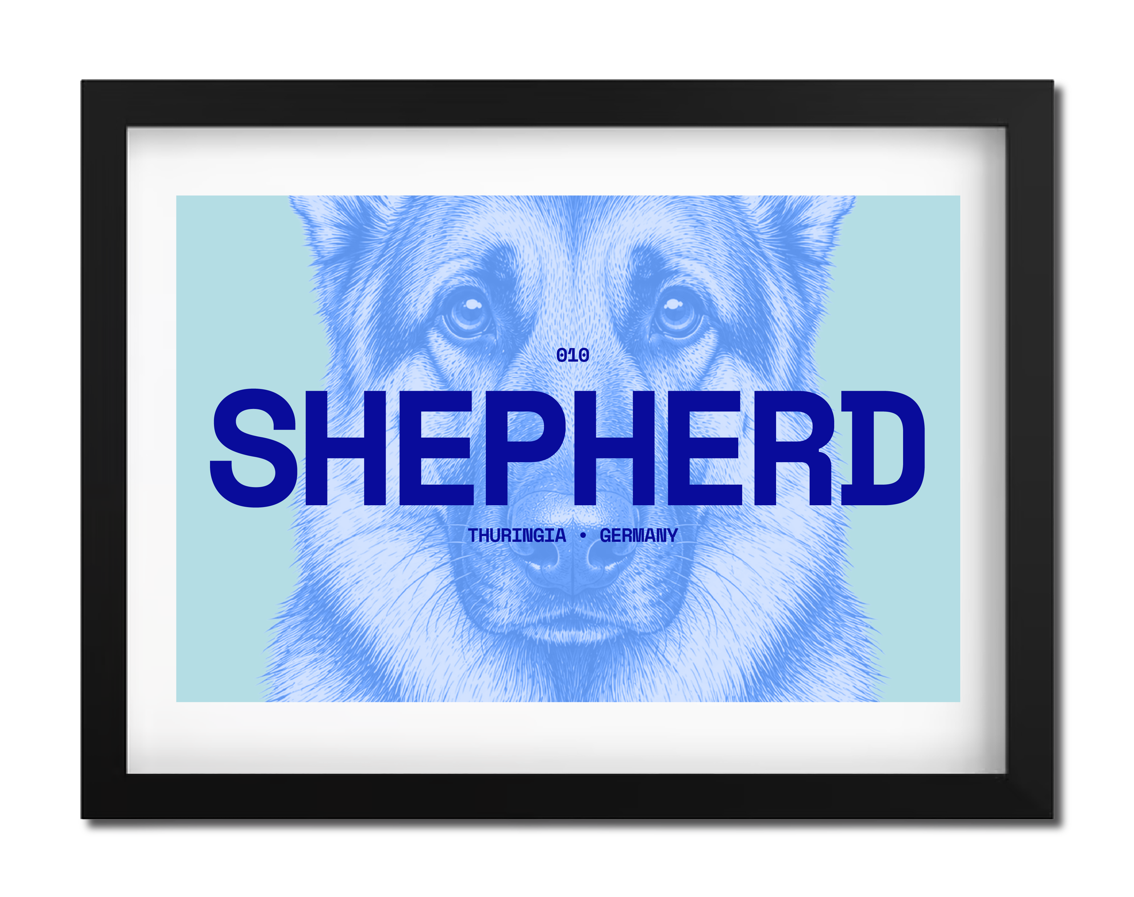 Shepherd Dog Poster