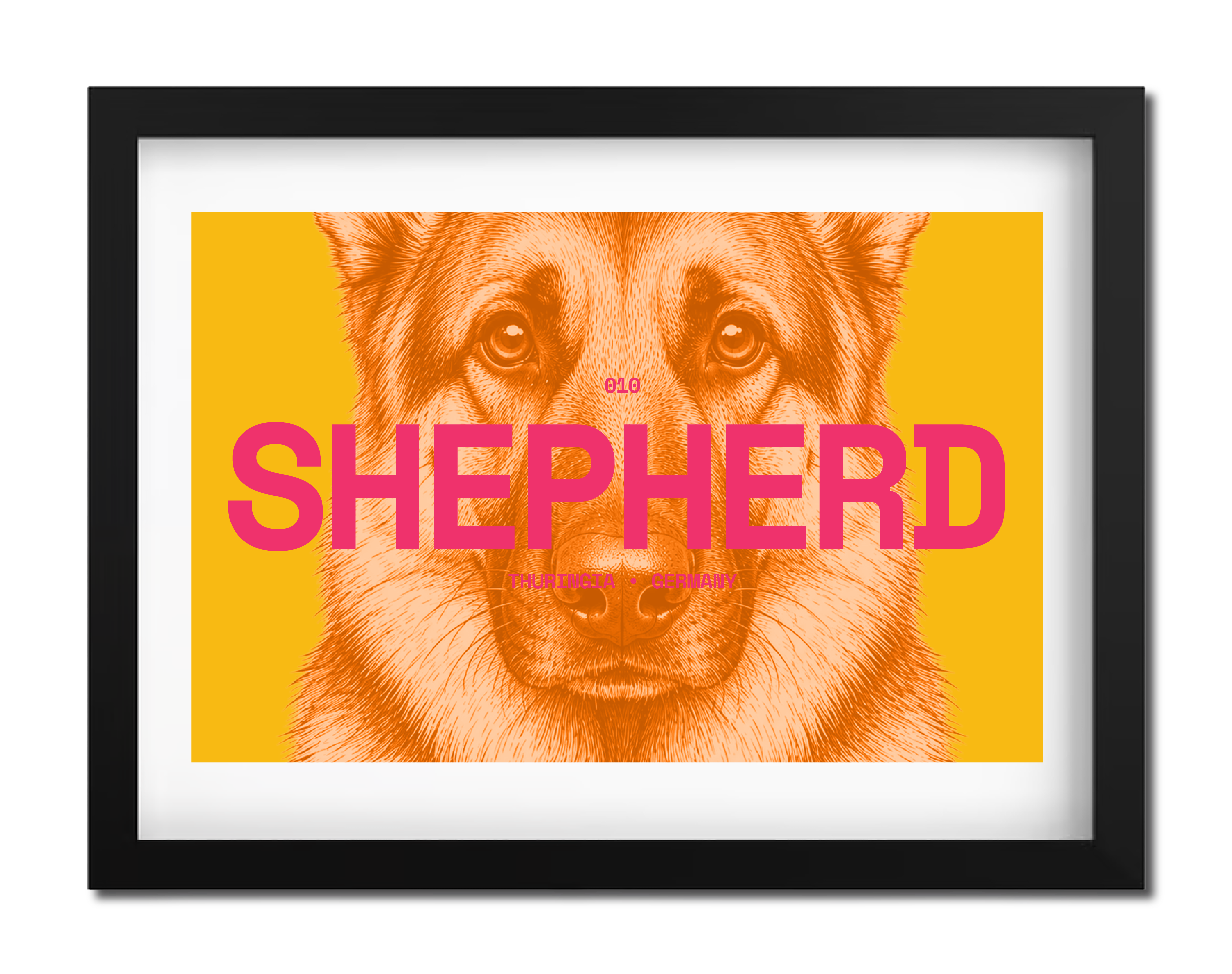 Shepherd Dog Poster